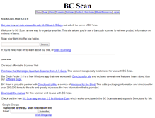 Tablet Screenshot of bcscan.com